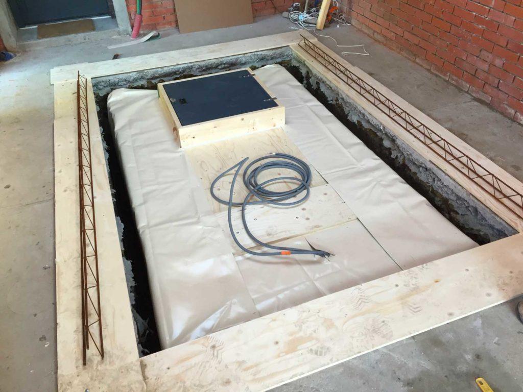 Bretagne Réalisation d'une cave enterrée en bois Polycave — free download